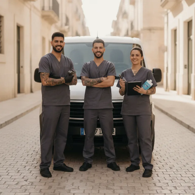 Tatuador equipo en Puente de Vallecas